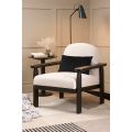 Waldo Armsessel – Helltaupe-farbenes Chenille-view2