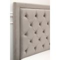 Zeno Upholstered Bed Feather Grey-view3