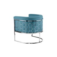 Alveare tub chair silver store