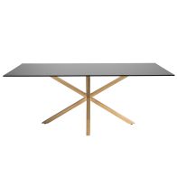 Aster Brass Dining Table