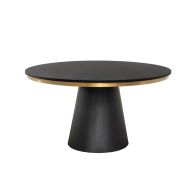 Brewster Eettafel Zwart 4-6 personen