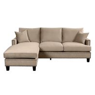 Brunswick Universel Canapé d'angle - Taupe