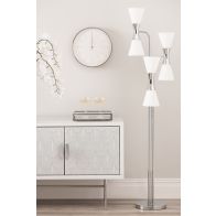 Camille Floor Light Chrome 
