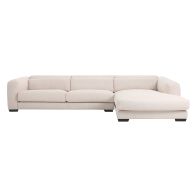 Dolce Extra Large Corner Sofa Right Hand Natural Linen 