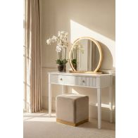 Elara Brass Dressing Mirror 