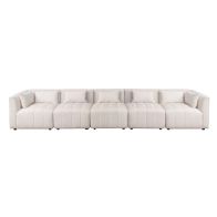Essen 5-Sitzer Sofa - Elfenbeinfarbenes Chenille