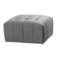 Essen Pouf ottomano - Grigio tortora