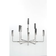 Fiori Kandelaber - Silver