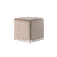 Harper Pall - Taupe - Sockel i Silver