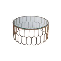 Pino Brass Coffee Table 