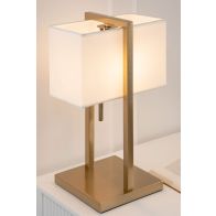 Ellington Lampe de table en laiton 