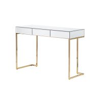 Lorenzo Console en miroir de verre trempé