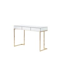 Lorenzo Console en miroir de verre trempé