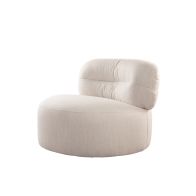 Mush Chaise pivotante - Lin naturel