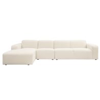 Pebble Ecksofa Linksseitg – Groß – Calico 