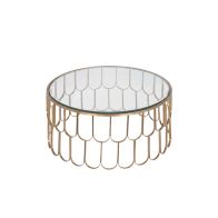 Pino Brass Coffee Table 