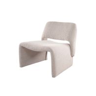 Ponte Lounge Chair Beige Relief