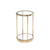 Rippon Table d’appoint ronde en laiton