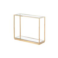 Rippon Console rectangulaire en laiton