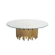 Rubell Tavolino da caffè - Ottone