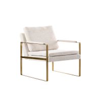 Solaris Loungesessel – Haferflockenfarben