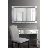 Stream Grand miroir mural rectangulaire 