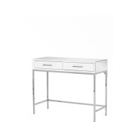 Trio Console/Toeletta - Bianca - Argento