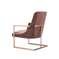 Avantage Poltroncina lounge - Rosa cipria - Rosa oro
