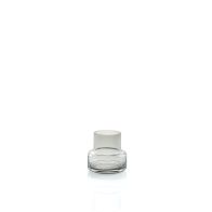 Vaas, Zwart Glas - Klein