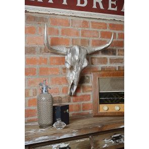 Gazelle wanddecoratie gemaakt van gegoten Aluminium