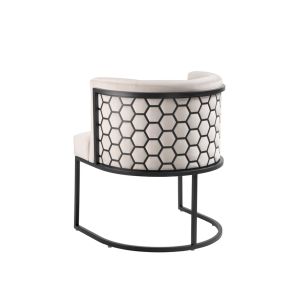 Alveare Silla de comedor Tiza - Negro 