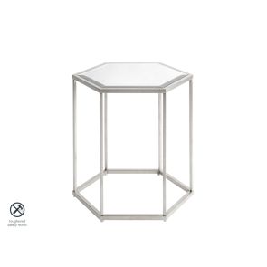 Alveare Table d'appoint en argent