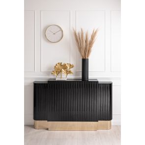 Anastasia Cache-radiateur ajustable - Noir