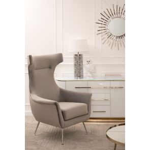 Lulu Fauteuil - Gris colombe