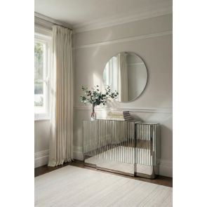 Anastasia Cache-radiateur ajustable en miroir