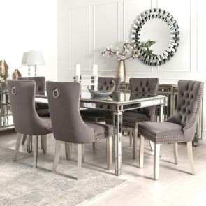 Antoinette Mirrored Dining Table