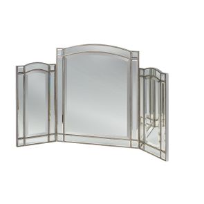 ANTOINETTE Specchiera/Specchio a tre ante in vetro temprato