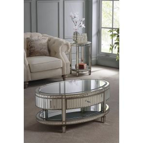 Antoinette Mirrored Coffee Table