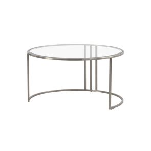 (ID:36378) Aria - Coffee Table - RB-44 - Silver