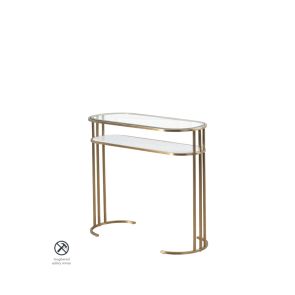 Aria Console Table Brass