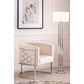 Aria Floor Light Silver