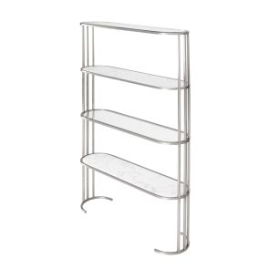 Aria Shelf Unit Silver