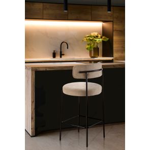 Arven Taburete de Mostrador – Sable