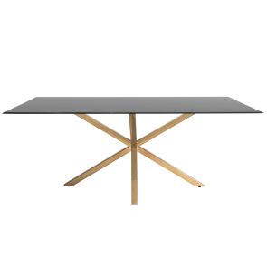 Aster Brass Dining Table