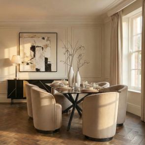 Aster Esstisch - Schwarz