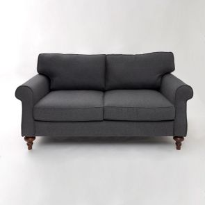 (ID:36555)  Bridgette Two Seat Sofa -Charcole grey