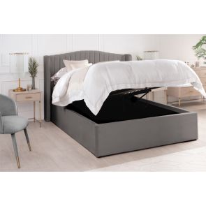 EU - Harrison Bed met Opbergruimte - Duif Grijs