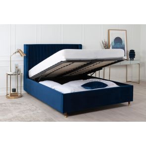 Baxter Storage Bed   Royal Blue