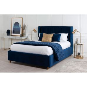 EU - Baxter Bed met Opbergruimte - Royal Blauw