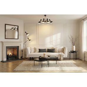 Baxter 3-Sitzer Sofa – Elfenbeinfarben